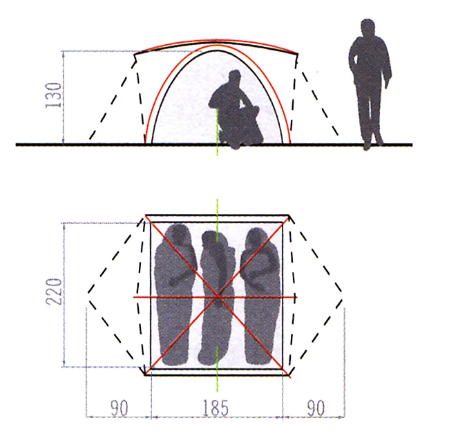Vaude Campo Grande 3-4P 2 Vaude Campo Grande 3-4P – Bild 2