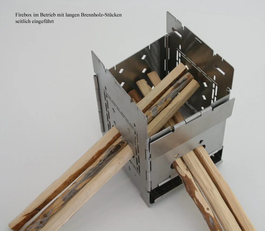 Firebox 5" Ti G2 Folding Firebox Stove 2 Firebox 5" Ti G2 Folding Firebox Stove – Bild 2