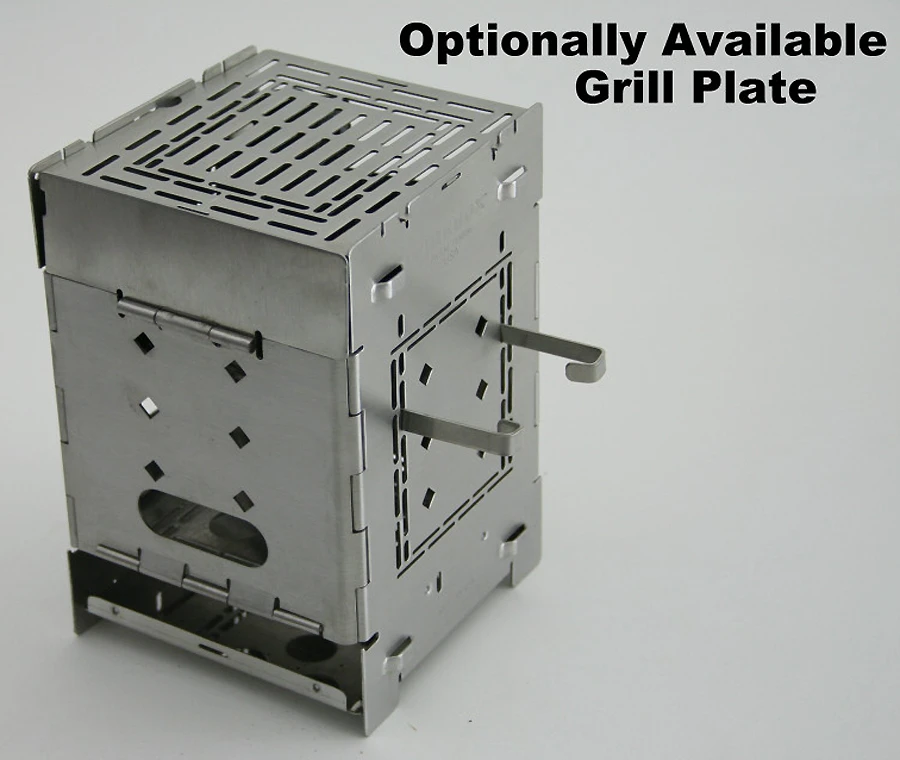 Firebox 5" Ti G2 Folding Firebox Stove 4 Firebox 5" Ti G2 Folding Firebox Stove – Bild 4