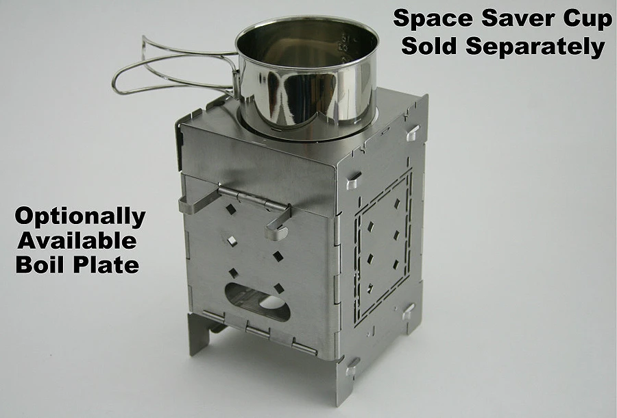 Firebox 5" Ti G2 Folding Firebox Stove 6 Firebox 5" Ti G2 Folding Firebox Stove – Bild 6