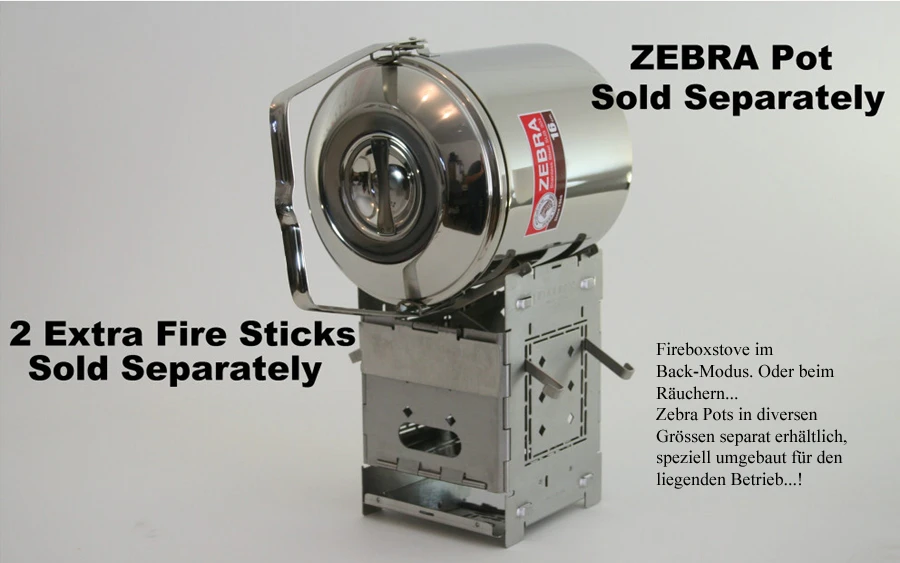 Firebox 5" Ti G2 Folding Firebox Stove 8 Firebox 5" Ti G2 Folding Firebox Stove – Bild 8