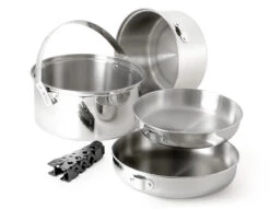 GSI Outdoors Glacier Stainless Cookset L
