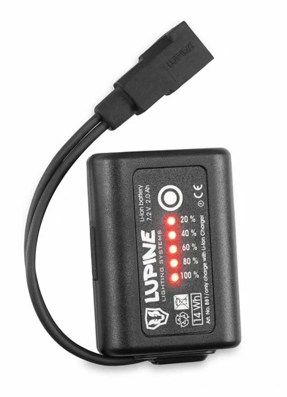 Lupine Akku: 14 Wh / 2.0 Ah SmartCore 1 Lupine Akku: 14 Wh / 2.0 Ah SmartCore