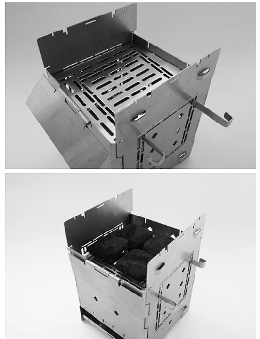 Firebox Höhenverstellbarer Feuerrost Ti Für Firebox Hobo - Fire Grate 1 Firebox Höhenverstellbarer Feuerrost Ti Für Firebox Hobo - Fire Grate