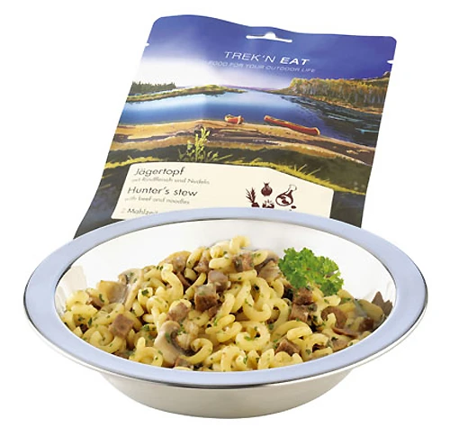 Trek´n Eat Jägertopf Mit Rindfleisch Und Nudeln 1 Trek´n Eat Jägertopf Mit Rindfleisch Und Nudeln
