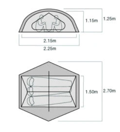 Exped Lyra III 5 Exped Lyra III -Camping Verkäufe Lyra III grund