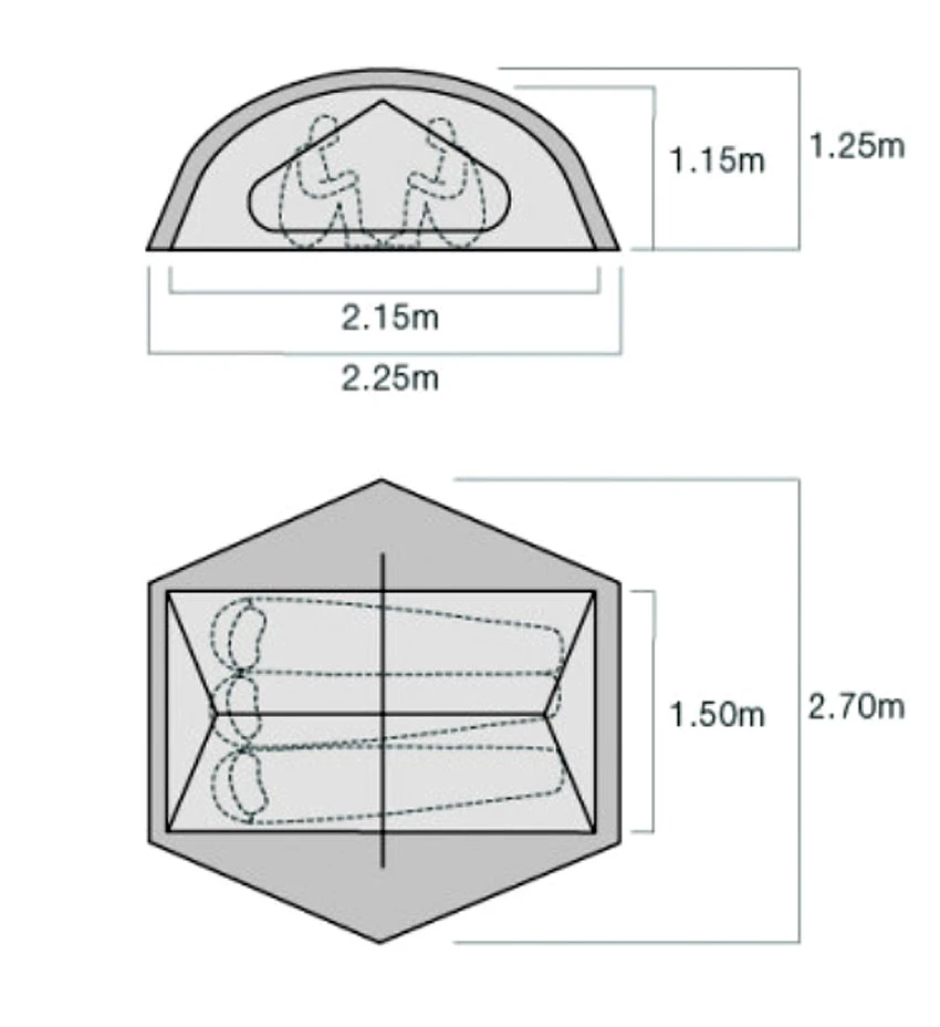Exped Lyra III 3 Exped Lyra III – Bild 3
