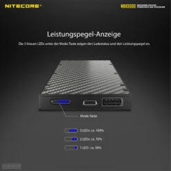 Nitecore Powerbank NB10000 V2 - 10000mAh 6 Nitecore Powerbank NB10000 V2 - 10000mAh -Camping Verkäufe NB10000 3