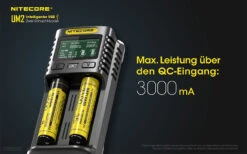 Nitecore USB Dual-Slot Charger -Camping Verkäufe NC UM2 3