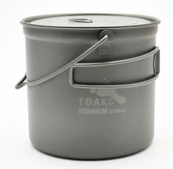 Toaks Titanium 1100ml Pot With Bail Handle /Bügelhenkel