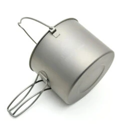 Toaks Titanium 1300ml Pot With Bail Handle /Bügelhenkel -Camping Verkäufe POT 1300 BH 05