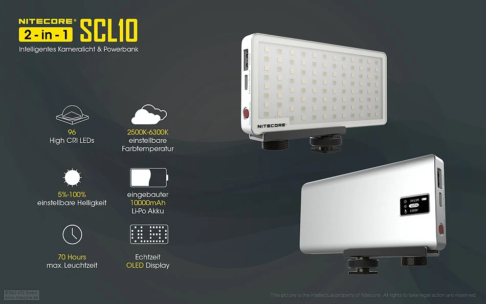 Nitecore Powerbank Mit Licht SLC10 3 Nitecore Powerbank Mit Licht SLC10 – Bild 3