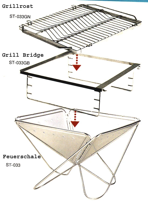 Snowpeak Fireplace Grill Net Pro (L)rev 2 Snowpeak Fireplace Grill Net Pro (L)rev – Bild 2