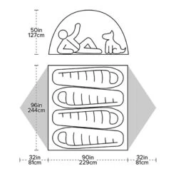 Big Agnes Blacktail 4 -Camping Verkäufe blacktail4grund