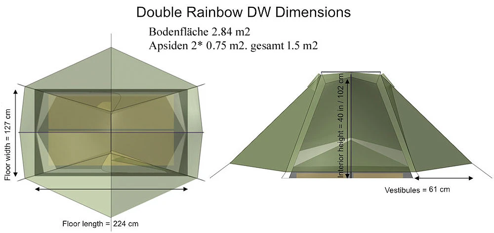 Tarptent Double Rainbow DW 8 Tarptent Double Rainbow DW – Bild 8