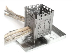 Firebox 4" Freestyle Stove Hobo Kit Stainless