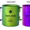 Snowpeak Titanium Double 450 Mug Purple