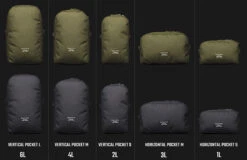 Savotta Vertical Pouch S -Camping Verkäufe pocket overv