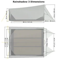 Tarptent Rainshadow 3 M. Rearpole 15 Tarptent Rainshadow 3 M. Rearpole -Camping Verkäufe rs3 diim