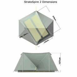 Tarptent StratoSpire 2 ´20 -Camping Verkäufe ss2 dimensions
